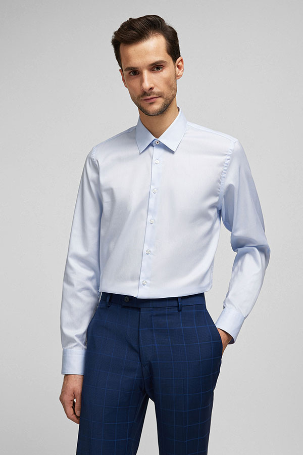 ΠΟΥΚΑΜΙΣΟ DANIEL HECHTER - 620 LIGHT BLUE